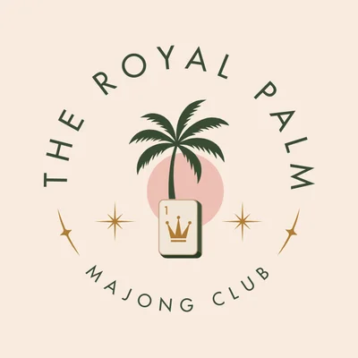 The Royal Palm Mahjong Club logo