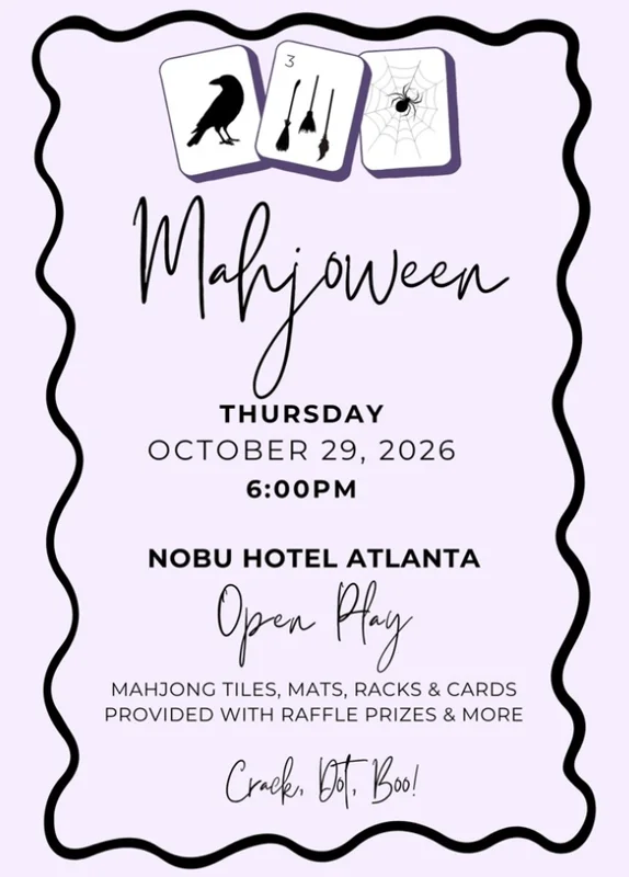Mahjoween at Nobu Atlanta