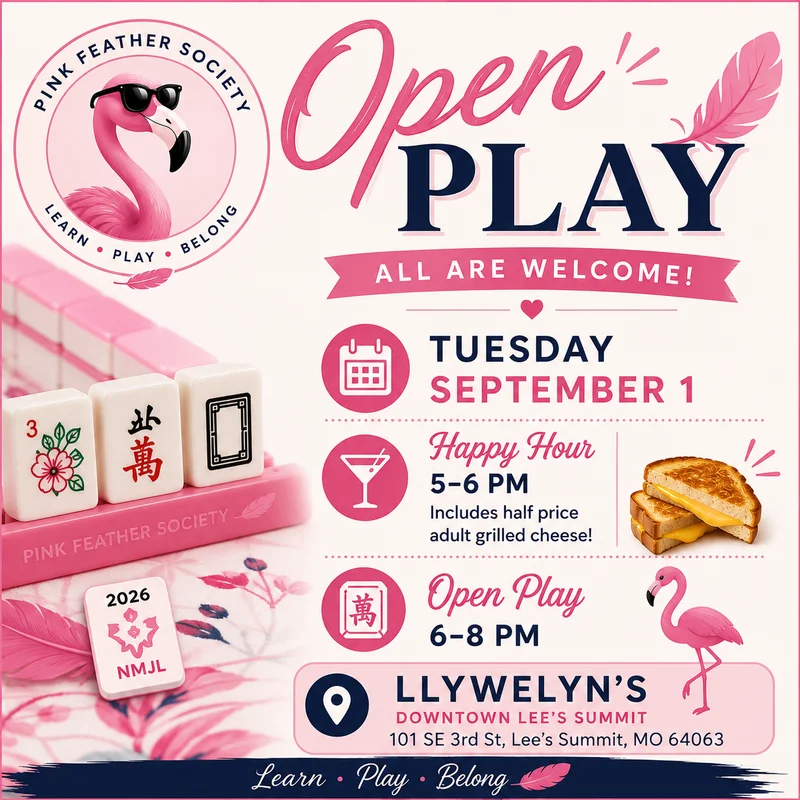 Pink Feather Open Play at Llywelyn’s