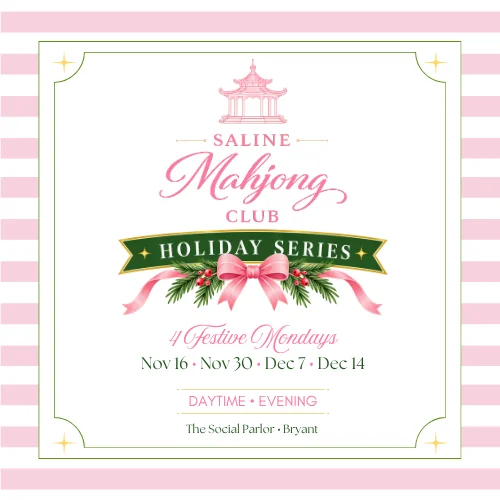 Saline Mahjong Club - Holiday Season