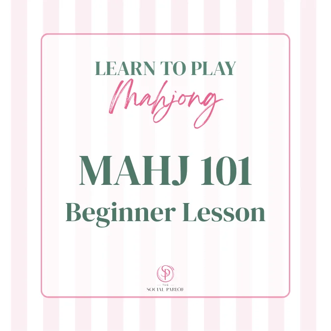 Mahjong 101 - Beginner Lesson