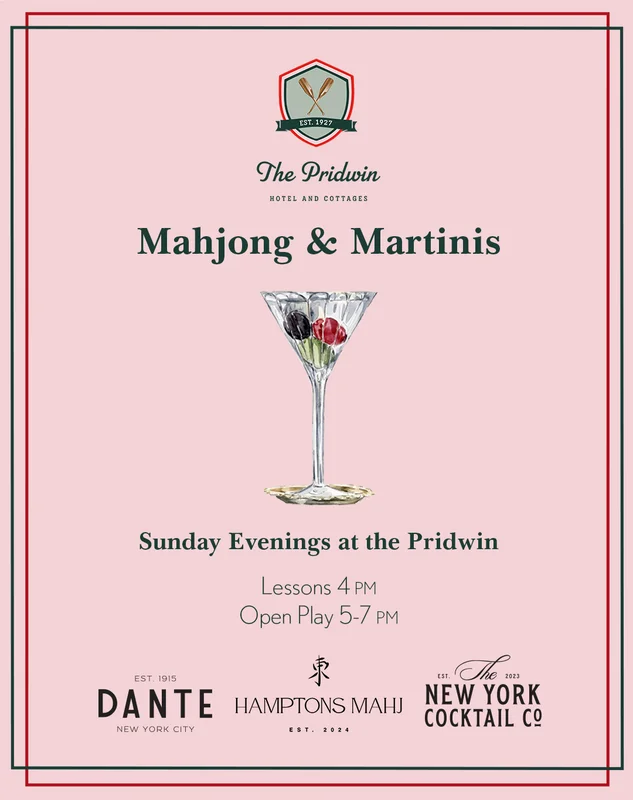 Mahjong & Martinis @ The Pridwin