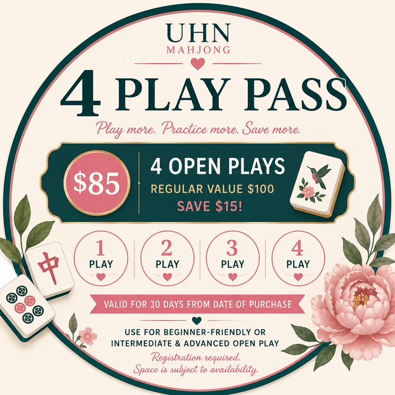 4-Play Pass $85 (Save $15)