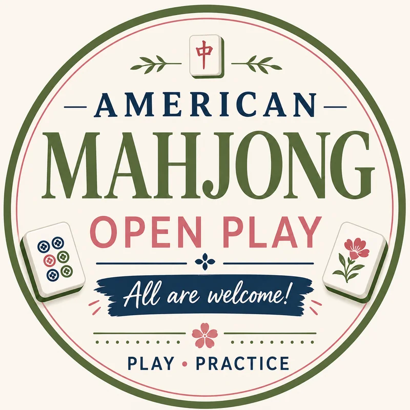 American Mahjong Open Play - September 26th, 2026 Saturday Morning