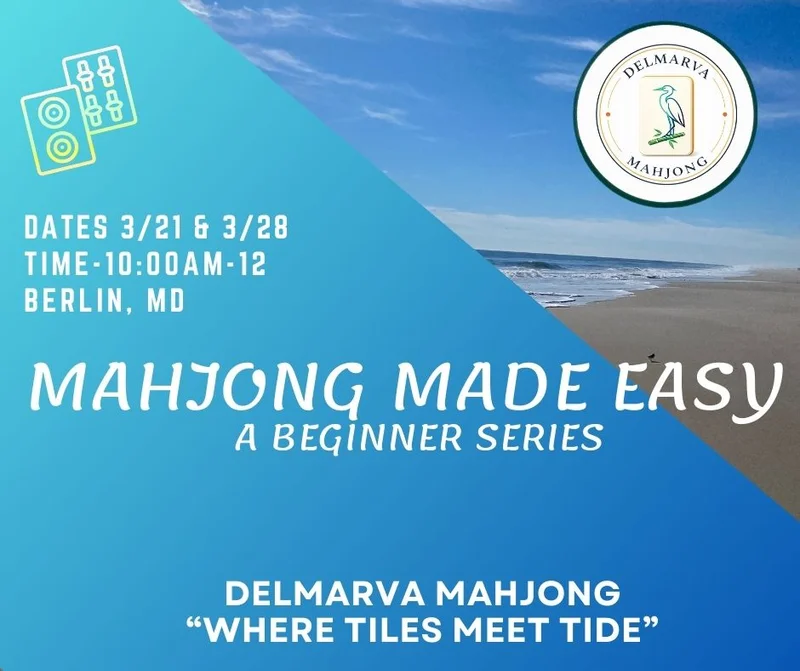 Mahjong Made Easy- A beginner series