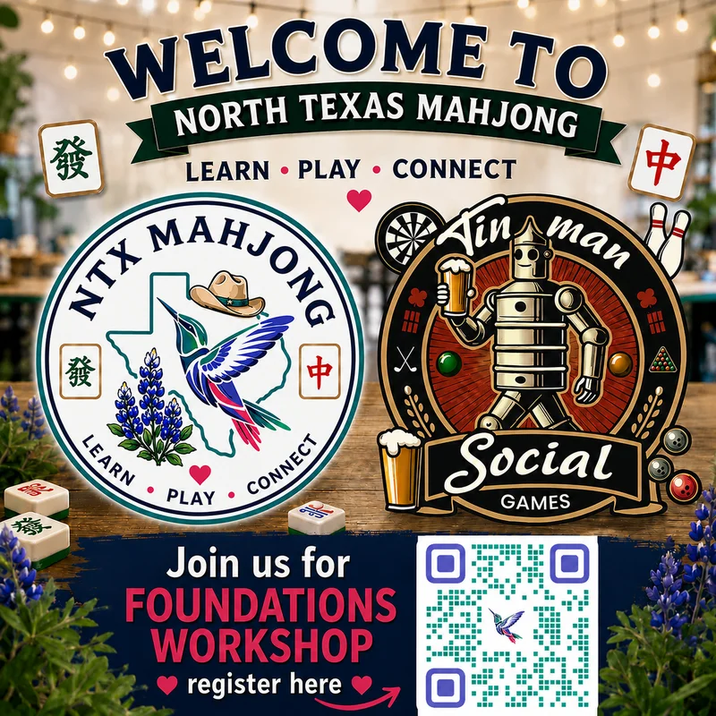 North Texas Mahjong Academy: American Mahjong Foundations Workshop