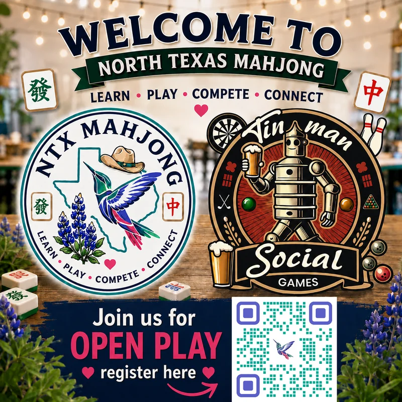 NTX Mahjong Open Play