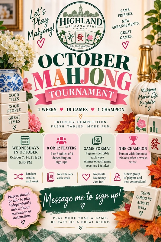October Tournament — Event 1