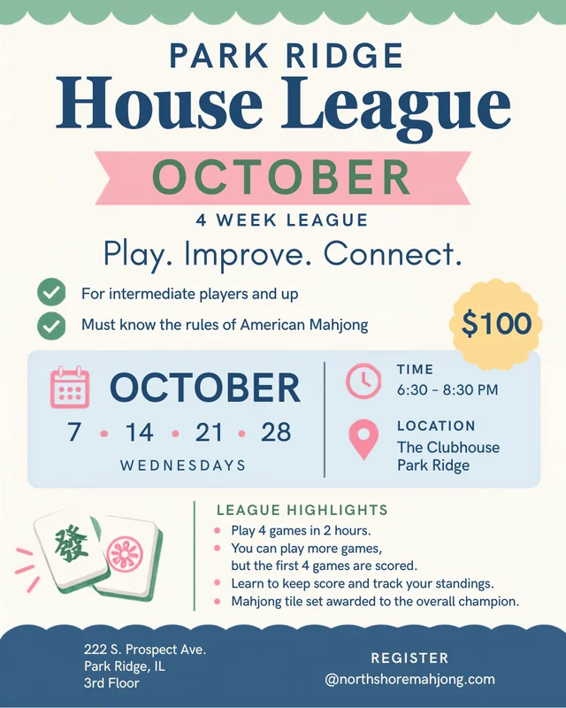 October House Mahjong League