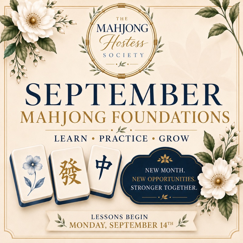 SEPTEMBER MAHJONG FOUNDATIONS