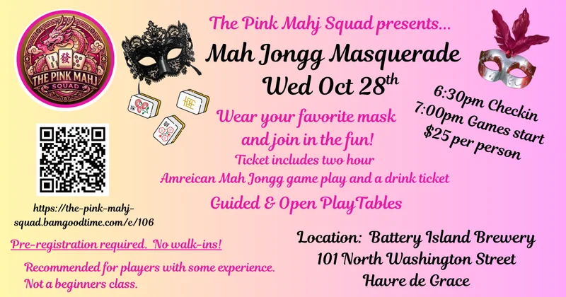 Mah Jongg Masquerade