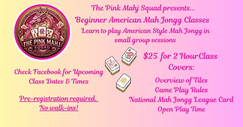 Beginners American Mah Jongg Class
