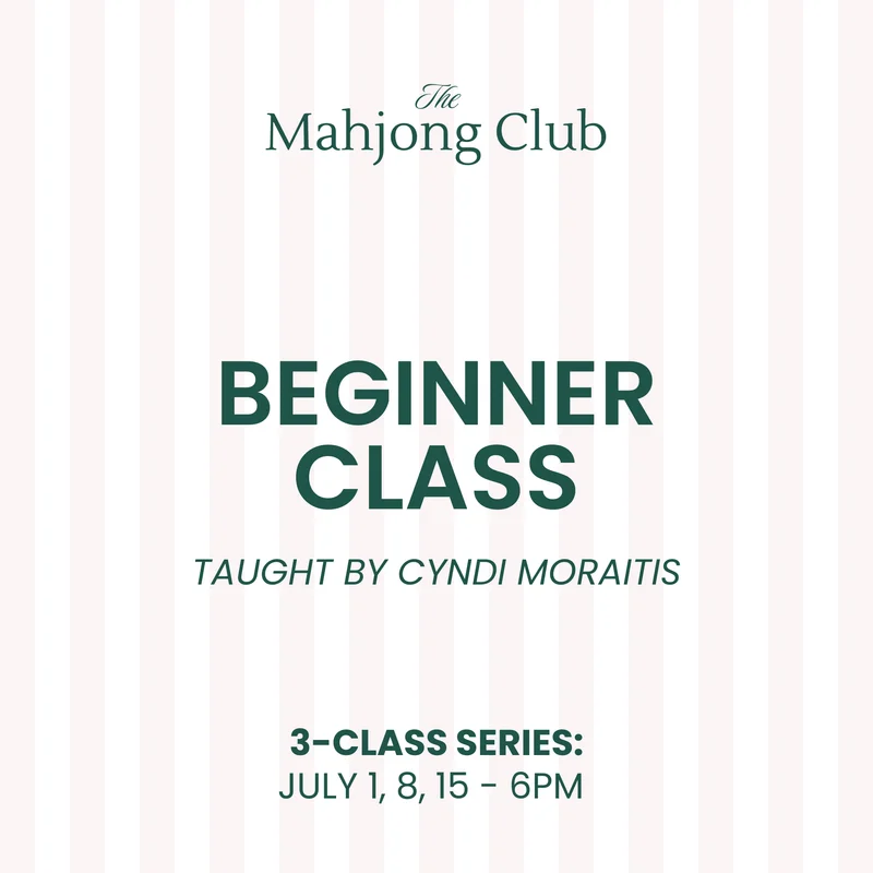 Beginner NIGHT CLASS Class Series x Cyndi Moraitis (July 1, 8, 15)
