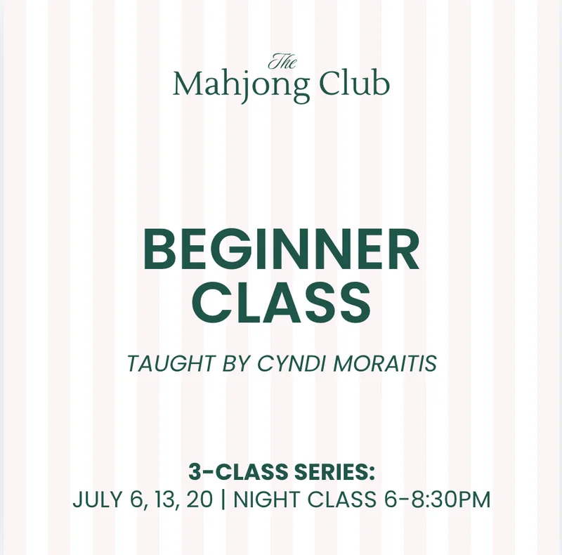 Beginner Class Series x Cyndi Moraitis NIGHT CLASS (July 6, 13, 20)