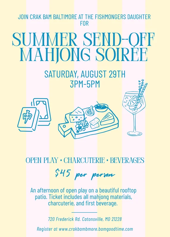 Summer Send-off Mahjong Soiree