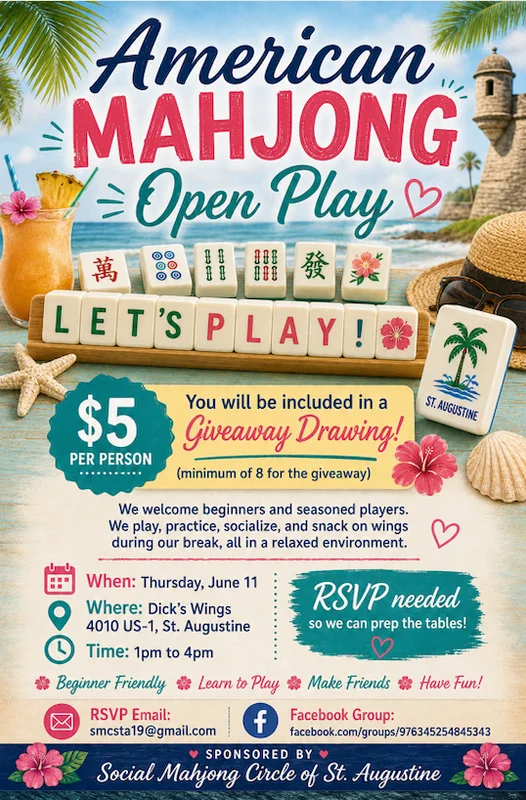 American Mahjong Open Play