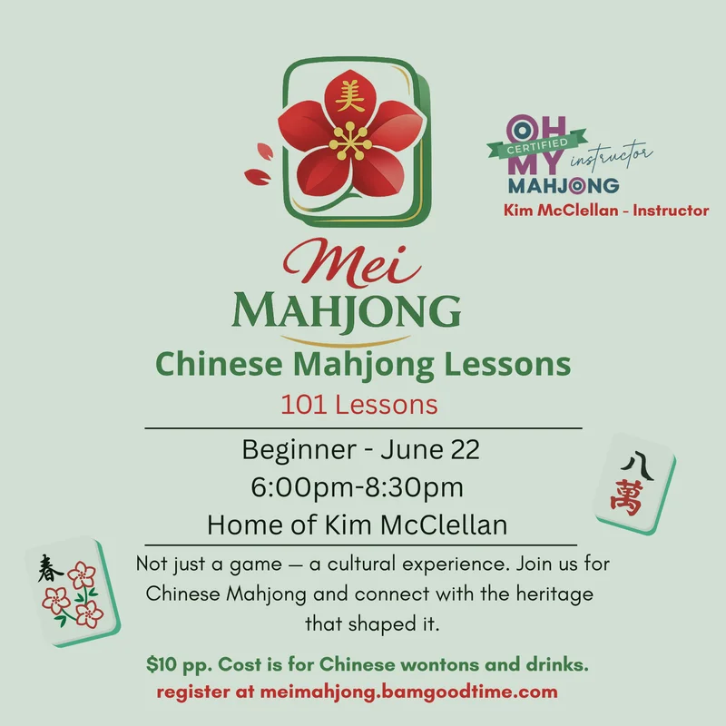 Chinese Mahjong Lessons 101
