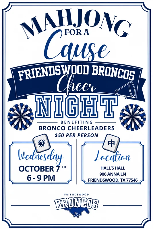 Friendswood Broncos Cheer Night