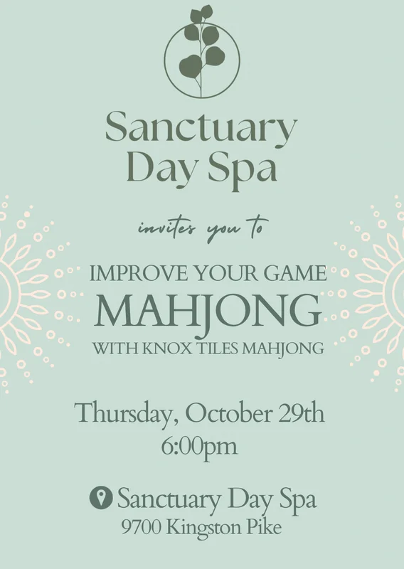 10/29 102 Intermediate Class at the Sanctuary Day Spa