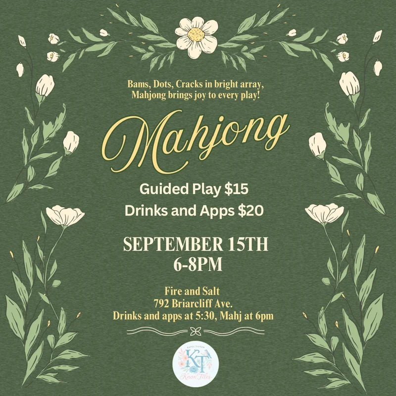 9/15 Guided Play at Fire & Salt in Oak Ridge
