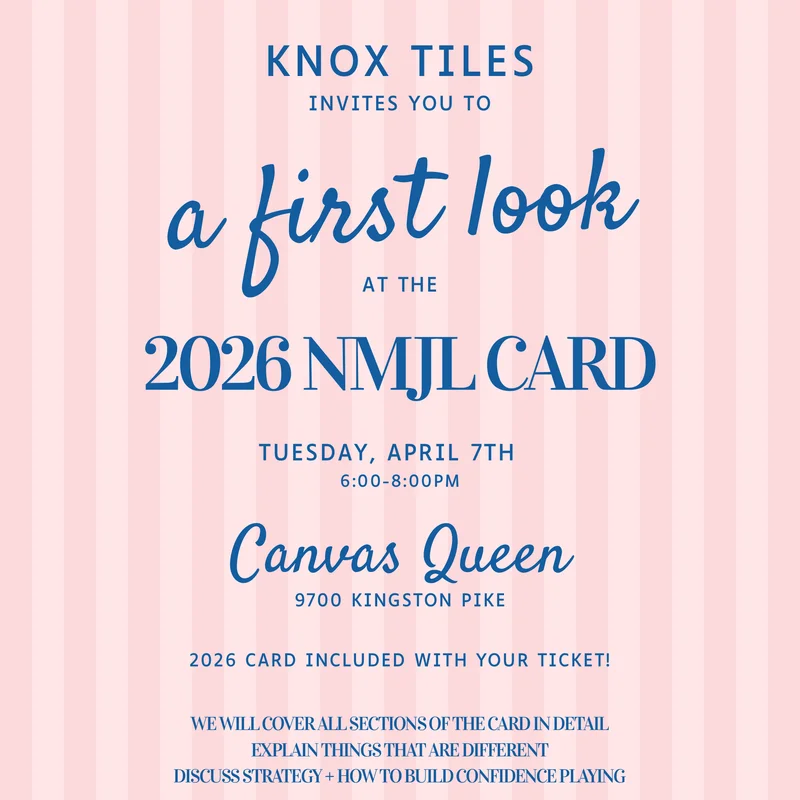 4/7 "Learn the 2026 Card" Class at Canvas Queen