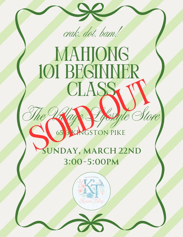 3/22 "101 Beginner Class" at The Village Lifestyle Store