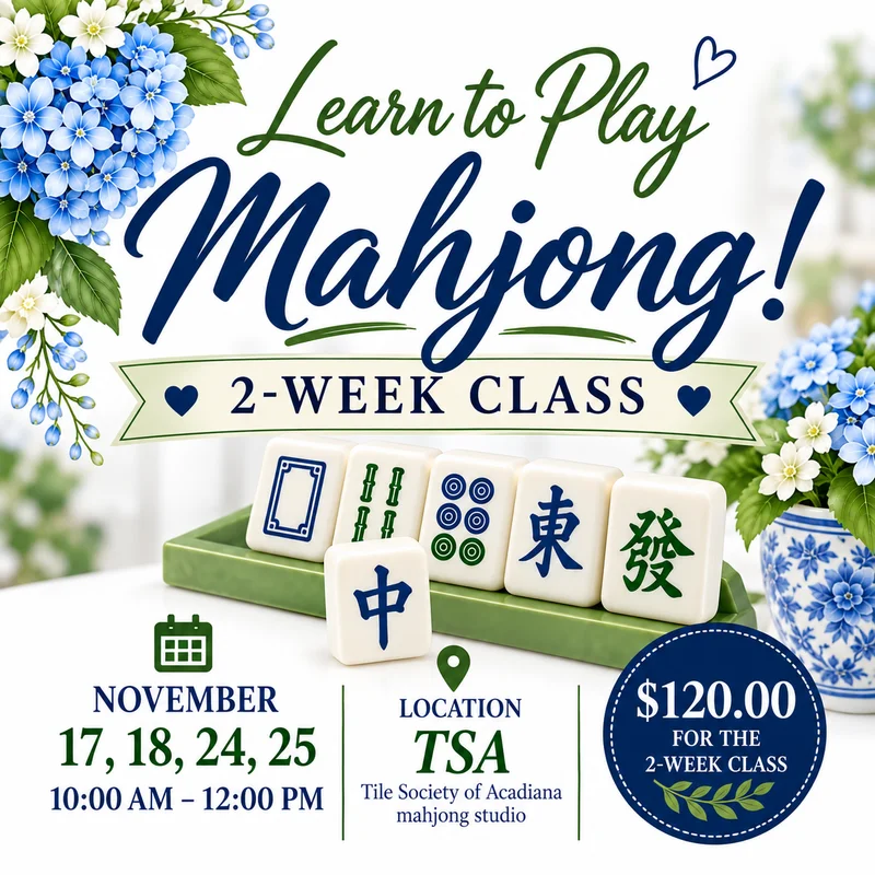 Learn To Play Mahjong