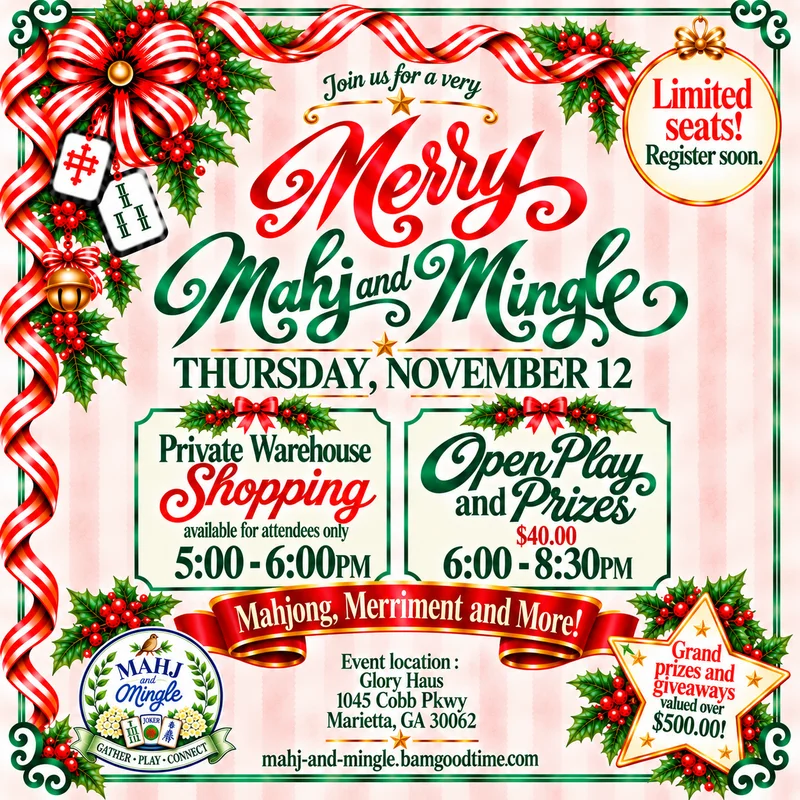 Merry Mahj and Mingle