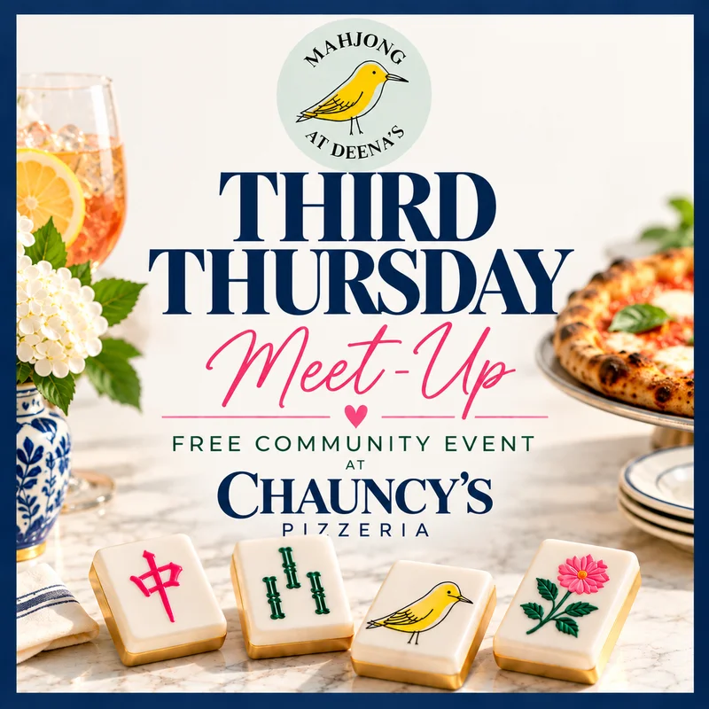 Open Play Meetup Third Thursday - Chauncey's Pizza