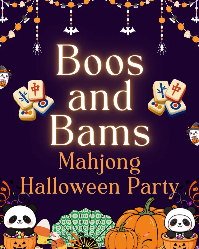 Boos & Bams Halloween Mahjong Party