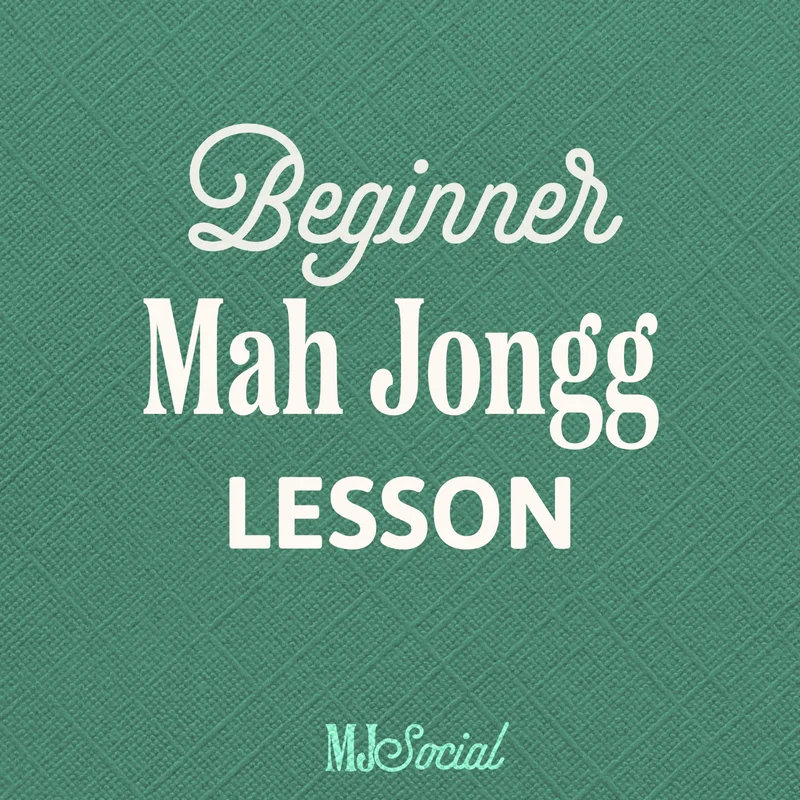 Beginner Mah Jongg Lesson