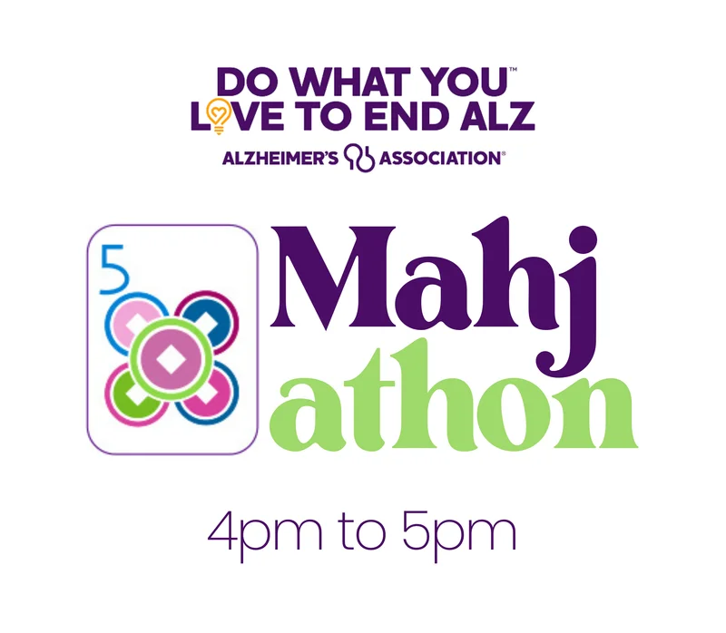 Mahjathon! 4pm-5pm