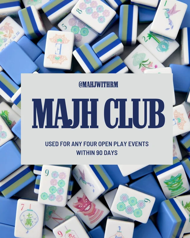 Mahj Club Open Play Pass
