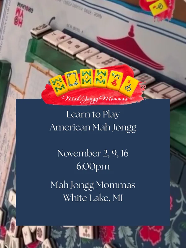Mah Jongg Mommas Learn to Play American Mah Jongg 3 Series