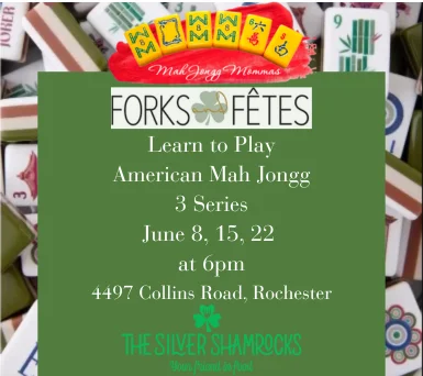 American Mah Jongg Learn to Play 3 Series at Forks & Fetes - The Silver Shamrock