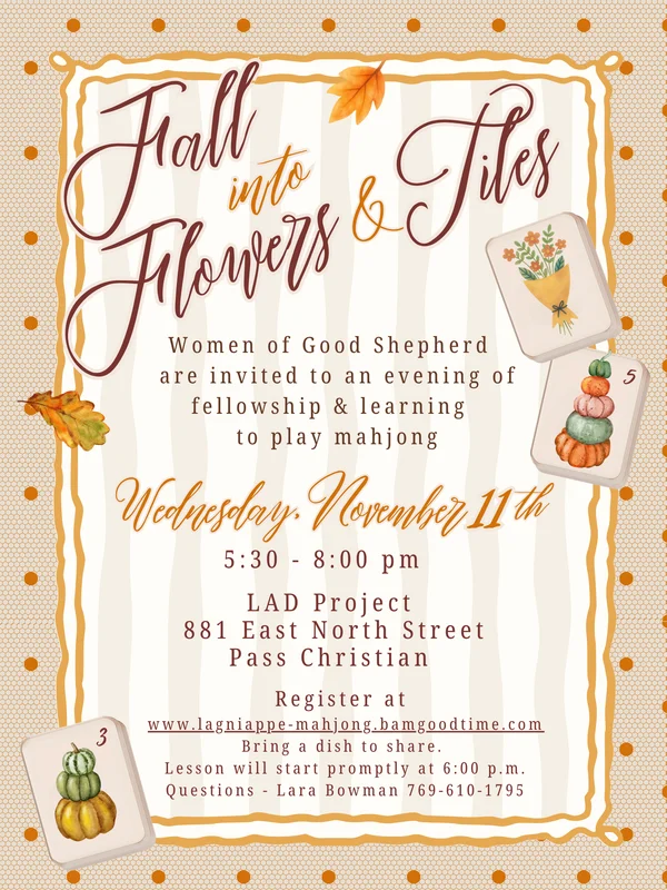 Good Shepherd Women's Mahjong Night